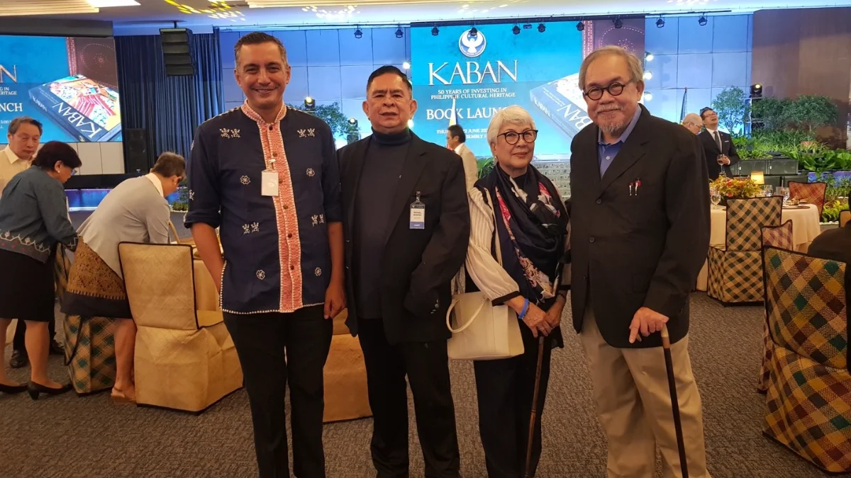 At the book launch were National Museum director Jeremy Barnes, Erehwon chairman Rafael Benitez, Erehwon co-founder June Dalisay, and multi-awarded writer Dr. Jose Dalisay.